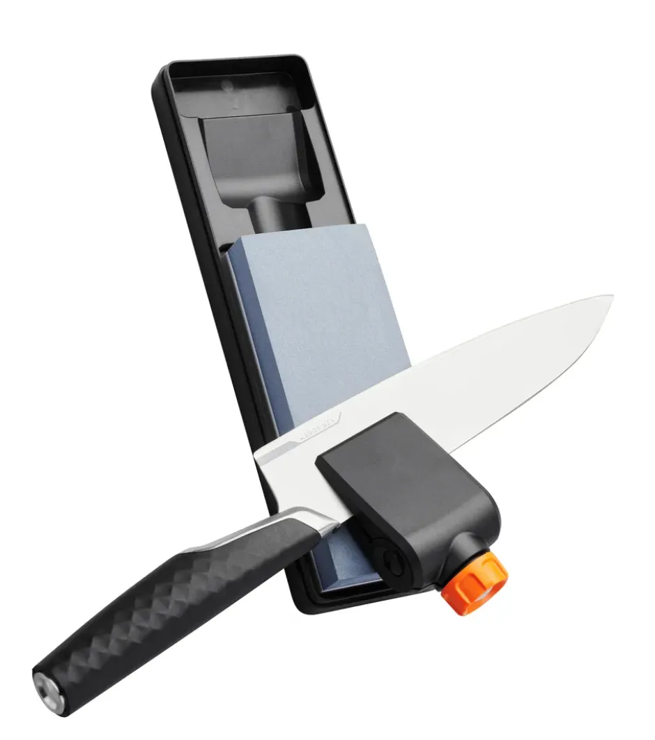 Fiskars brynstensset, Svart-orange