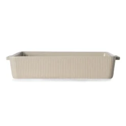 Flora ugnsform beige, 36x23 cm