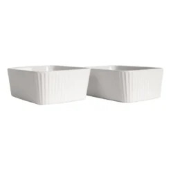 Flora ugnsform mini 2-pack, Vit