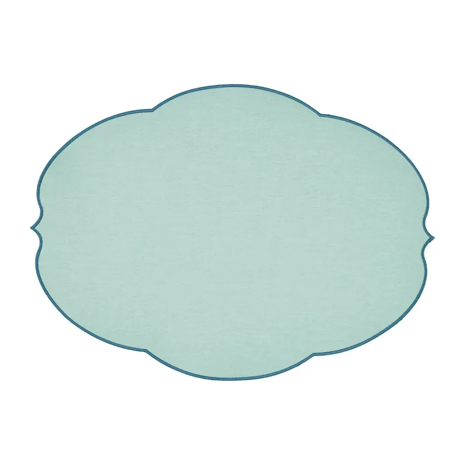 Flowers bordstablett, Dusty light blue