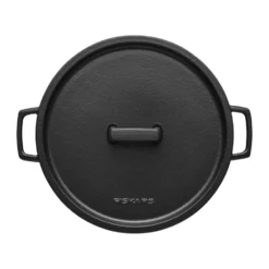 Folken kastrull, Med lock, 6 L