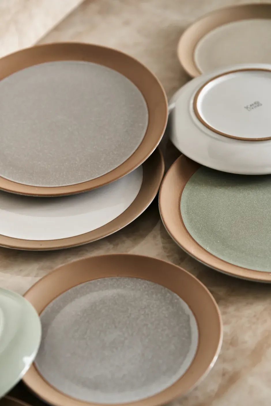 Fossil tallrik Ø26 cm, Grön