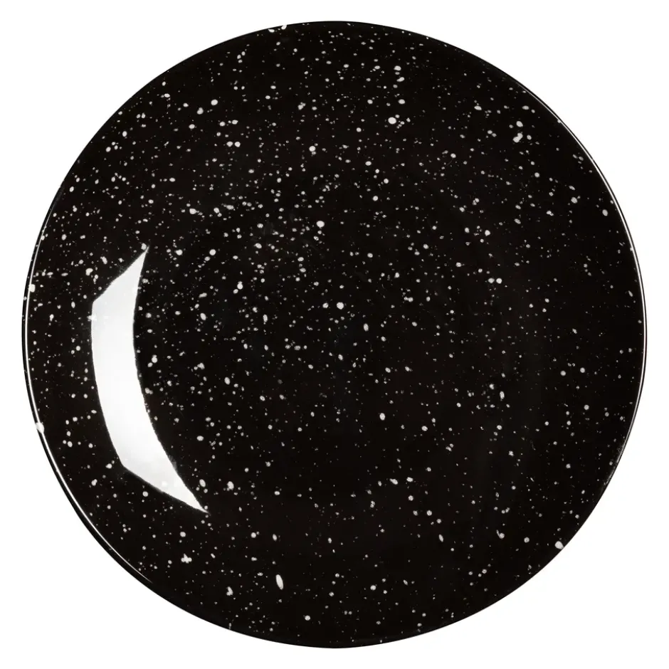 Freckle assiett Ø20 cm, Svart