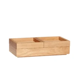 Förvaringslåda 24x12 cm, Natur
