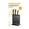 Functional Form knivset med knivblock, Plast, 4 delar