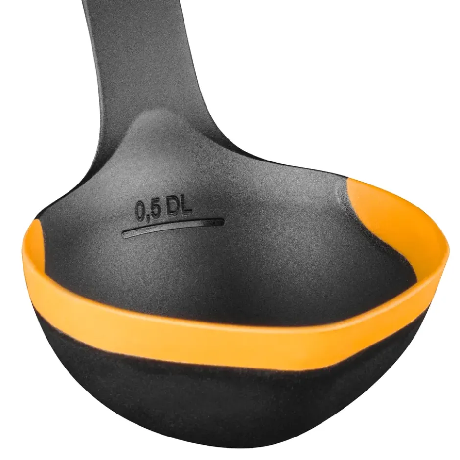 Functional Form soppslev, Svart-orange, 36,2 cm