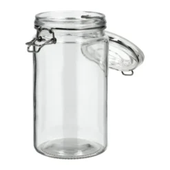 Funktion syltburk med patentlock, Transparent, 1 L