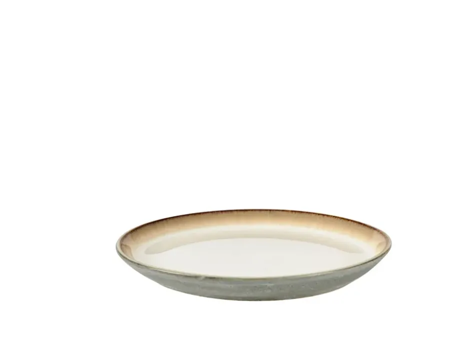 Gastro tallrik Ø17 cm, Grå-crème