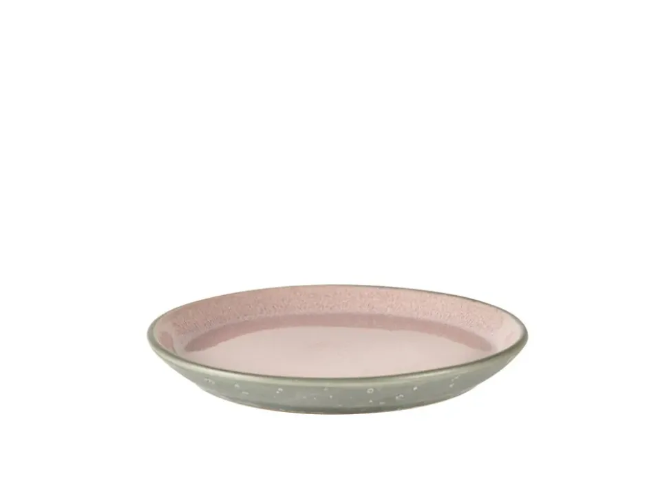 Gastro tallrik Ø17 cm, Grå-rosa