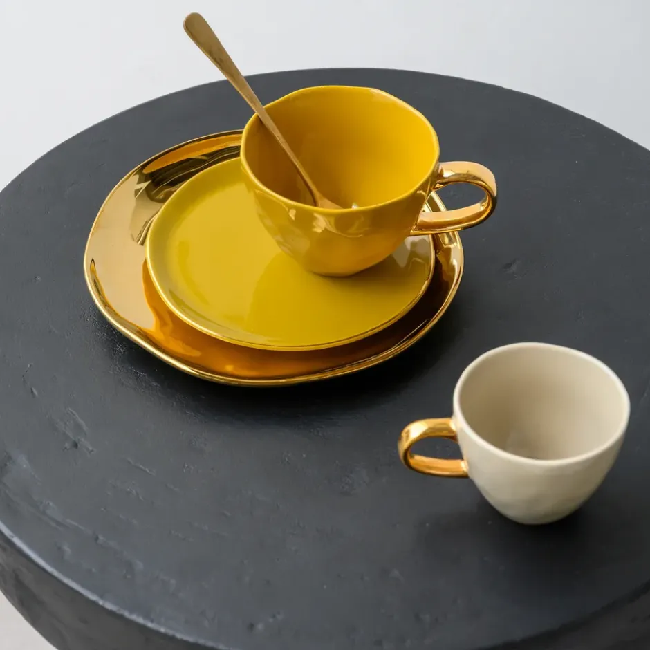 Good Morning tallrik 17 cm, Amber green