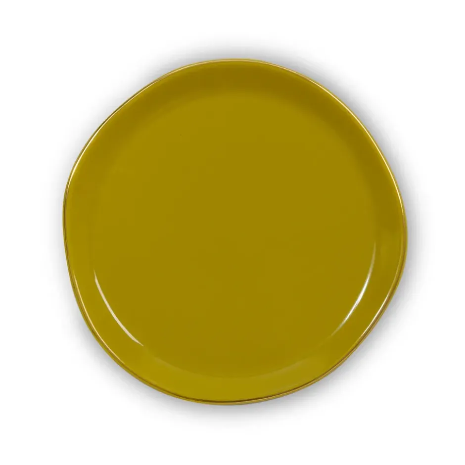 Good Morning tallrik 17 cm, Amber green
