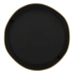 Good Morning tallrik 17 cm, Black