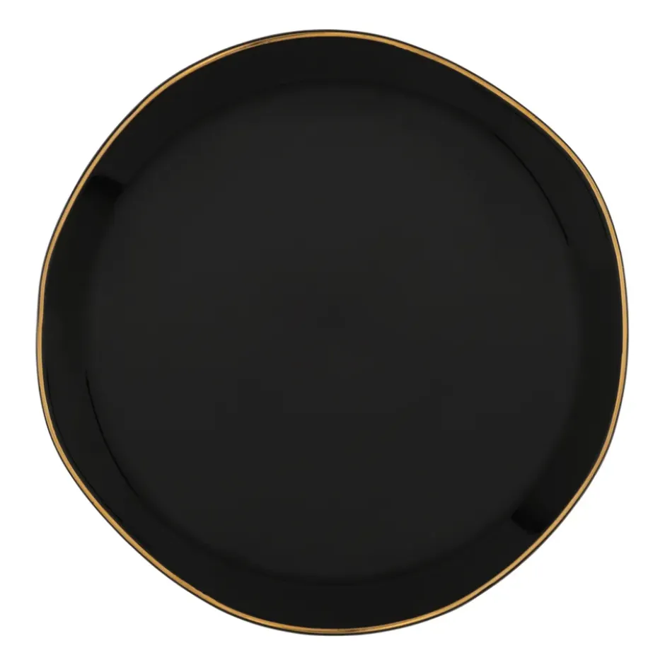 Good Morning tallrik 17 cm, Black