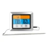 Grad stektermometer digital med sladd, Silver