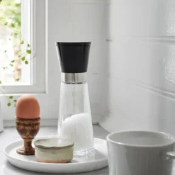 Grand Cru salt- och pepparkvarn H20,5 cm, Svart-stål