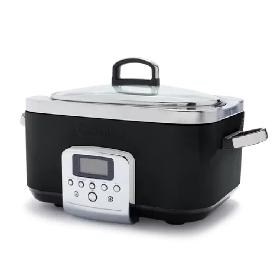 GreenPan Slowcooker 6 l 48x34 cm, Svart