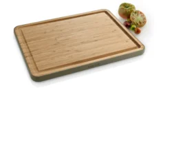 Green tool bambuskärbräda med ränna, 39x28 cm