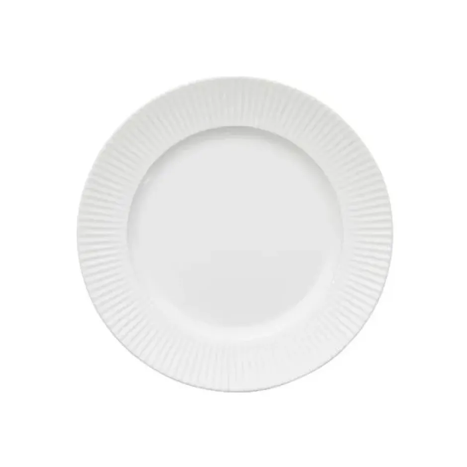 Groovy tallrik 21 cm, Vit