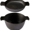 Grytstapel 2 delar gryta 3 L & omelettpanna 23 cm, Gjutjärn