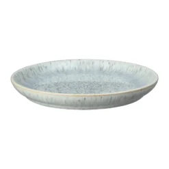 Halo Speckle coupe tallrik 21 cm, Grå-brun
