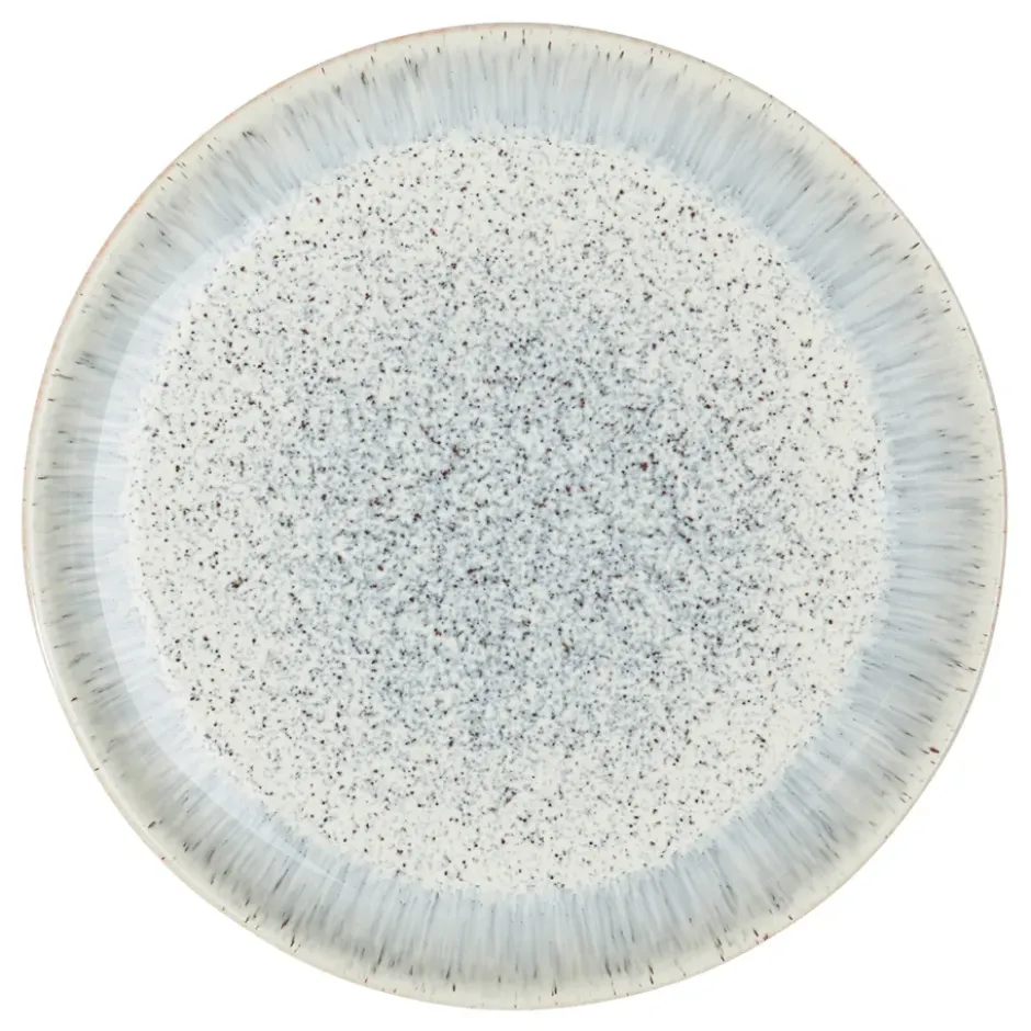 Halo Speckle coupe tallrik 26 cm, Grå-brun
