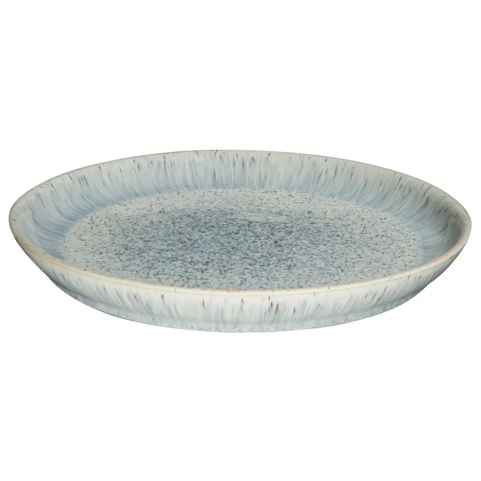 Halo Speckle coupe tallrik 26 cm, Grå-brun