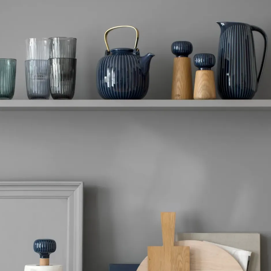 Hammershøi kryddkvarn stor, indigo