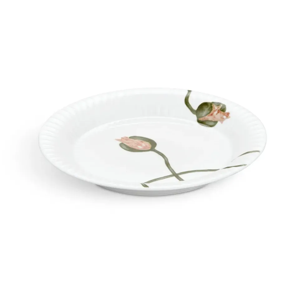 Hammershøi Poppy assiett 19 cm, Vit