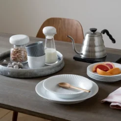 Hammershøi tallrik vit, Ø 27 cm