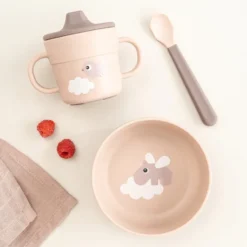 Happy Clouds foodie first meal servisset 3 delar, Powder