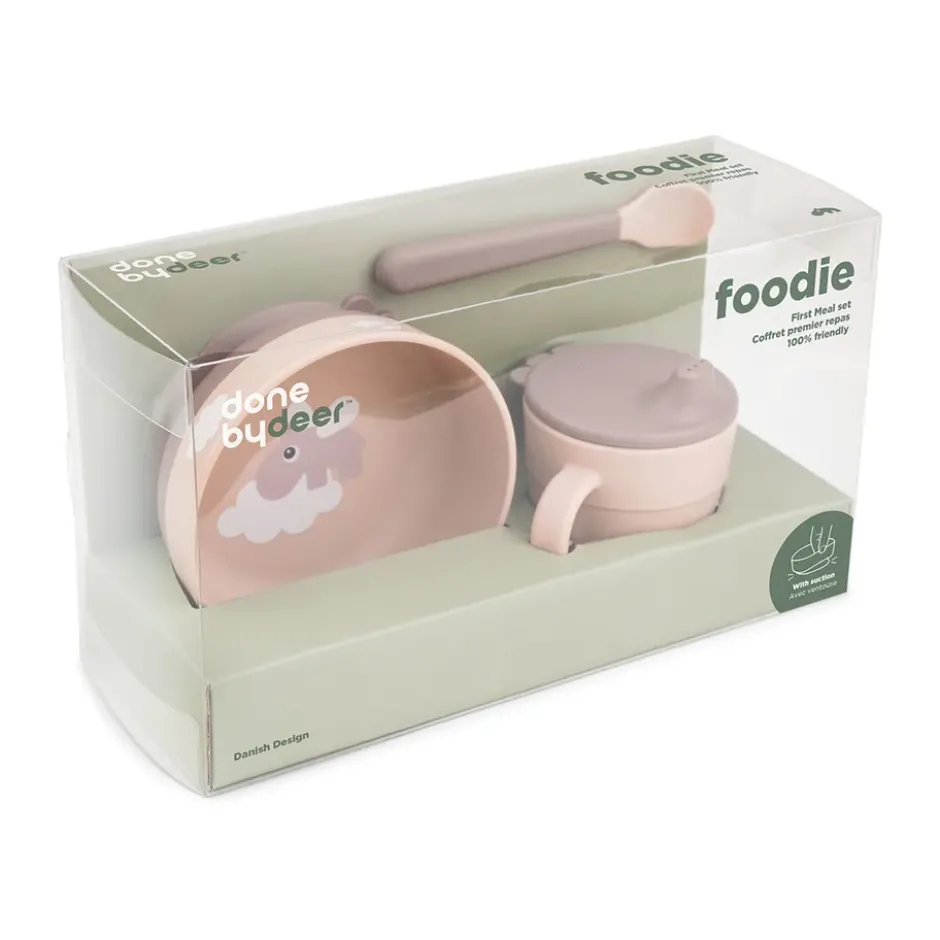 Happy Clouds foodie first meal servisset 3 delar, Powder