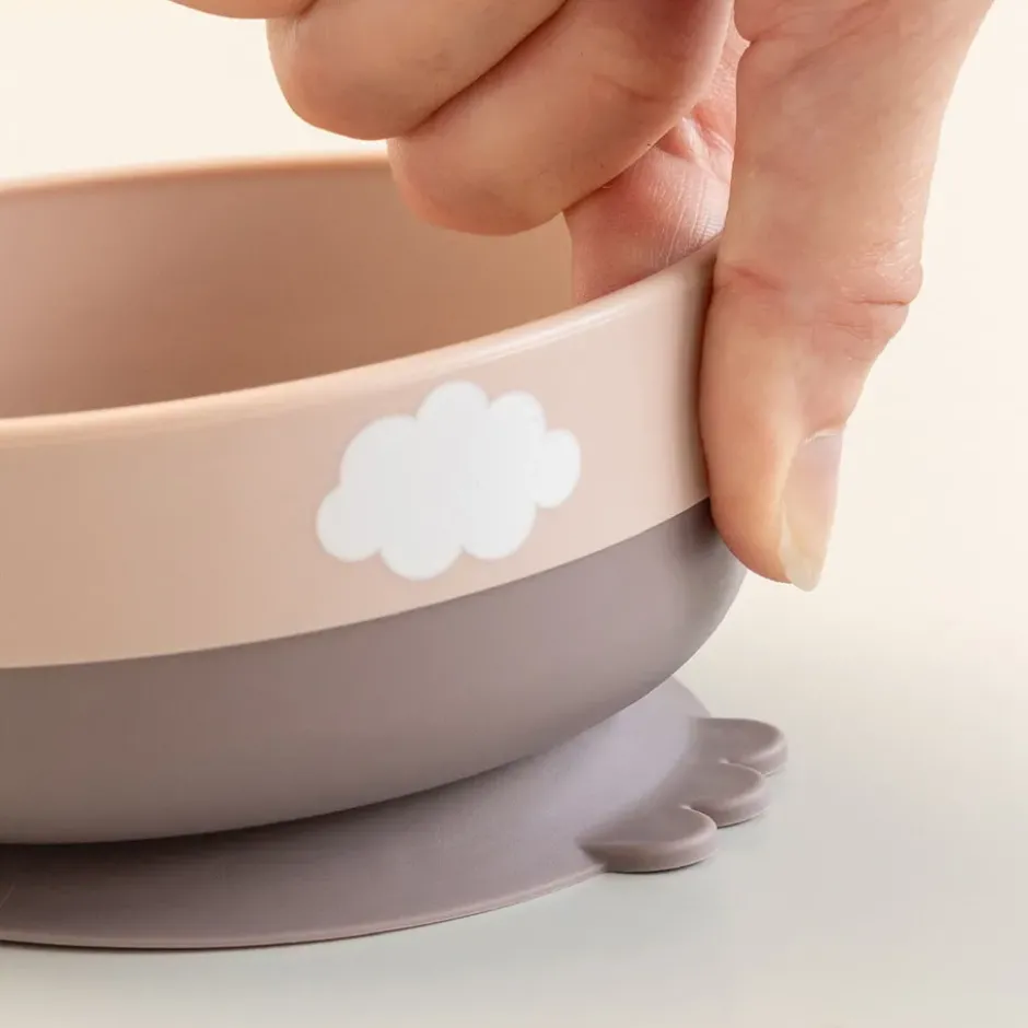Happy Clouds foodie first meal servisset 3 delar, Powder