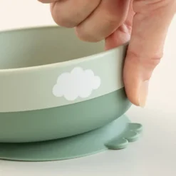 Happy Clouds foodie first meal servisset 3 delar, Green
