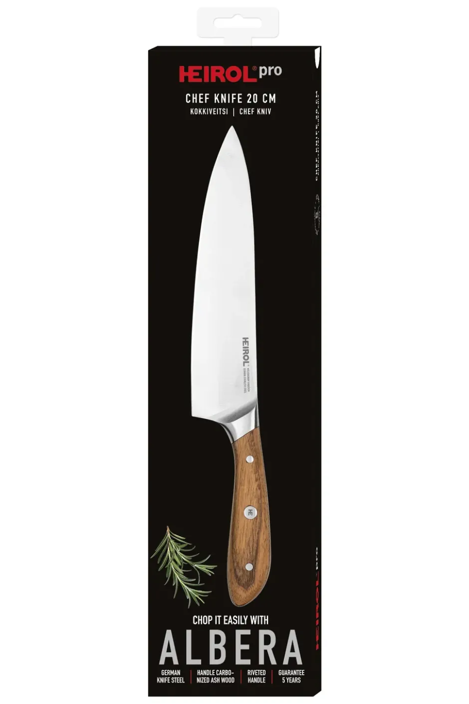 Heirol albera kockkniv, 20 cm