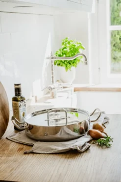 Heirol Cerasafe® Triply sautépanna 4 liter, Rostfritt stål