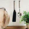 Heirol Steely nylonspatula, Svart-rostfritt stål
