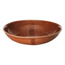Heirol x Nosse Smooth djup tallrik Ø28 cm, Terracotta