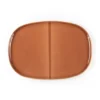 Heirol x Nosse Svelte tallrik oval 30 cm, Terracotta