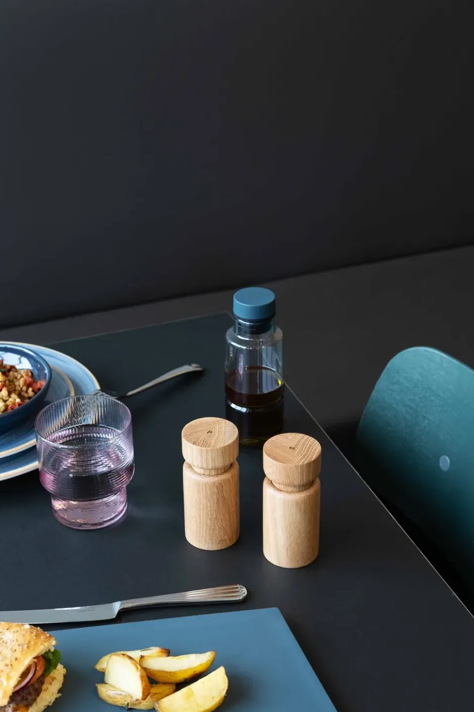 Helsinki salt- och pepparkvarnsset, Oak, mini, 2 delar