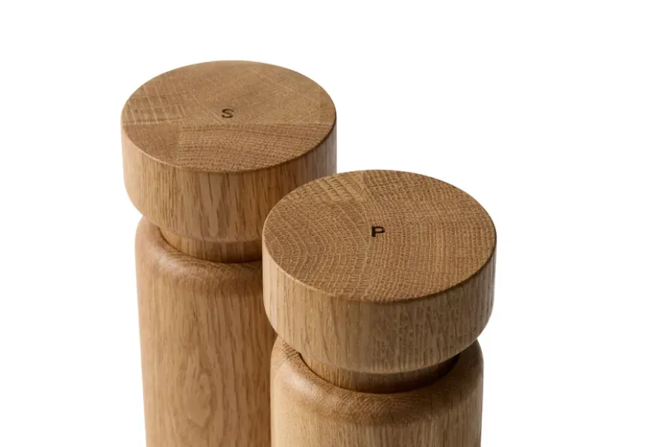 Helsinki salt- och pepparkvarnsset, Oak, mini, 2 delar