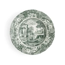 Heritage Green Italian djup tallrik, Grön, Ø23 cm