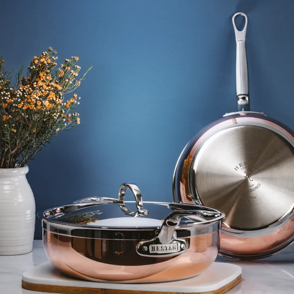 Hestan Copperbond essential traktörpanna Ø24 cm, Koppar