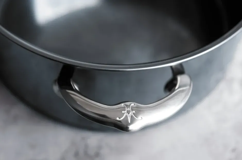 Hestan Nanobond soppgryta med lock 2,8 L, Rostfritt stål