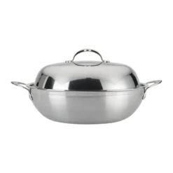 Hestan Probond wok med lock 36 cm, Rostfritt stål