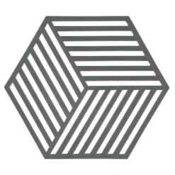 Hexagon grytunderlägg, cool grey