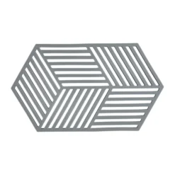 Hexagon grytunderlägg stor, Cool Grey