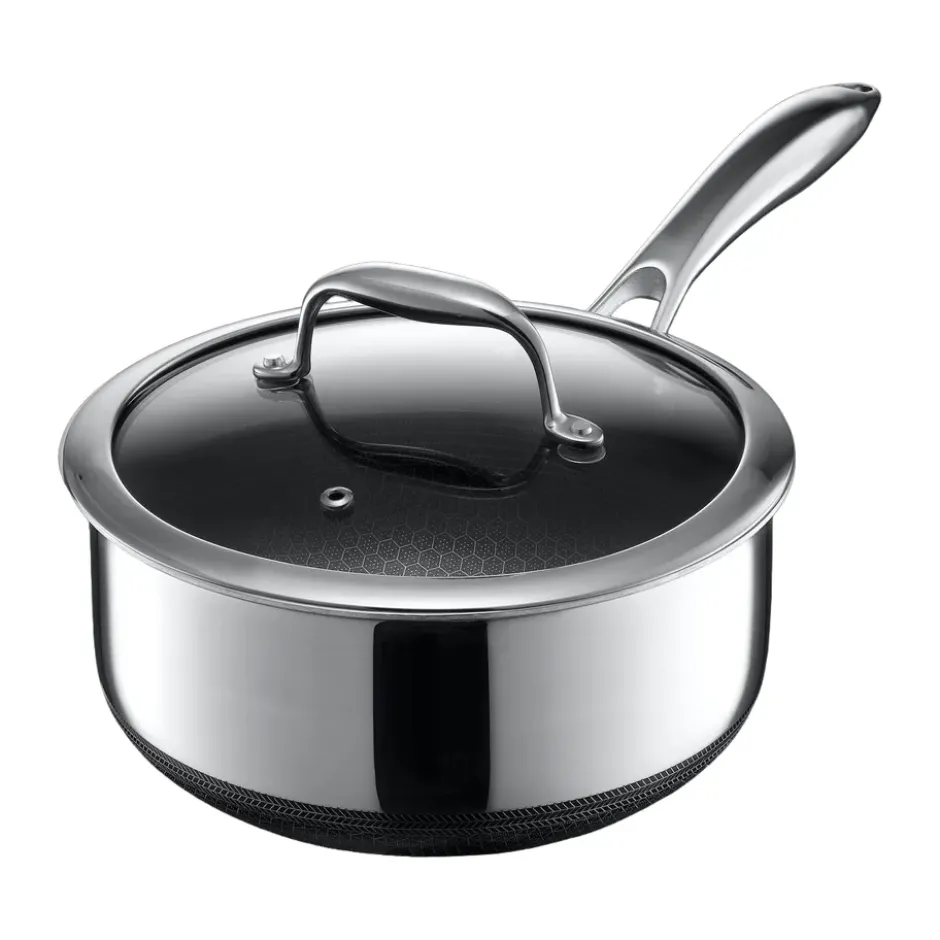 Hexclad gryta med lock hybrid, 2,8 L