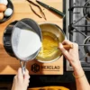 Hexclad gryta med lock, 2 l