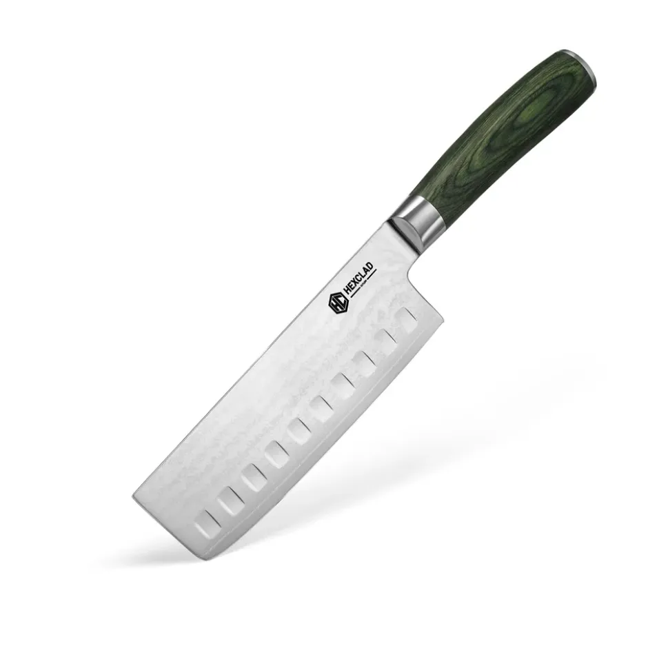 Hexclad nakirikniv damaskus 16 cm, Silver