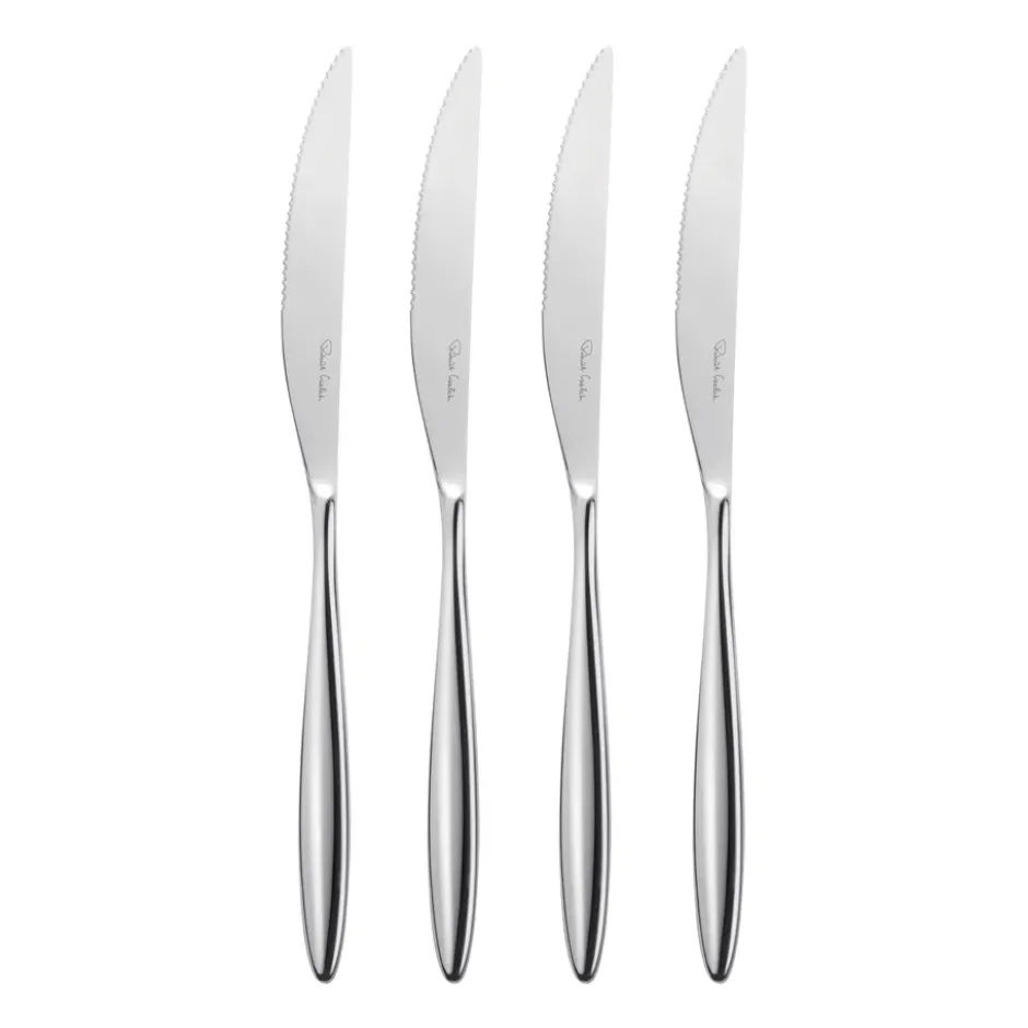 Hidcote Bright grillkniv 4-pack, Rostfritt stål